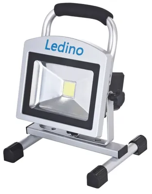 Produktbild von Ledino 11140206001111, Schwarz, Silber, IP54, / GS, 20 W, LED, Kaltweiße