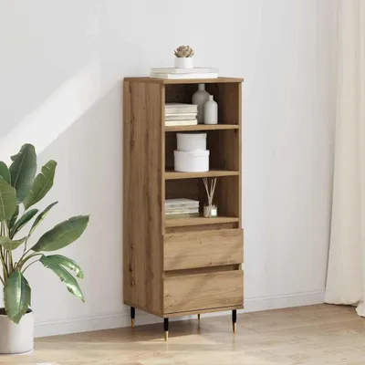 Immagine prodotto di vidaXL Credenza Artisan rovere 40 x 36 x 110 cm materiale a base di legno