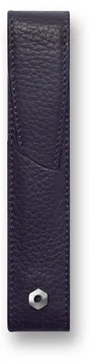 Obrázok produktu pre Puzdro na 1 pero „Léman“, kožené, modré, CARAN D'ACHE 6201.449