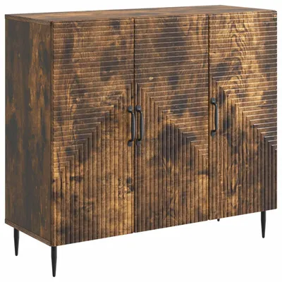 Productafbeelding van Dressoir Gerookt eiken 89 x 34,5 x 80 cm Bewerkt hout