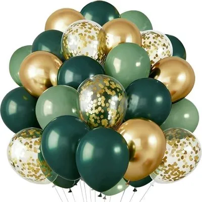 Zdjęcie produktu dla Balony niebieskie metaliczne do dekoracji urodzin ślub 60 sztuk