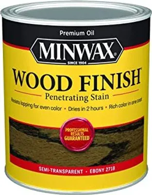 Produktbild von Ölbeize für Holz MINWAX Wood Finish 236 ml EBONY – innen, schnelltrocknend 236ml EBONY