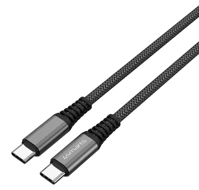 Image de 4smarts USB-C vers câble PremiumCord 100W 1.5m noir