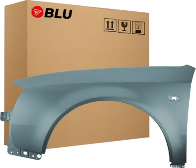 Produktbild von BLU Kotflügel Passend für Audi A6 C5 LX7Z Links Silber DelphinGrau | 1997-2001 | Vorderseite Vorne | Lackiert | Einbaufertig