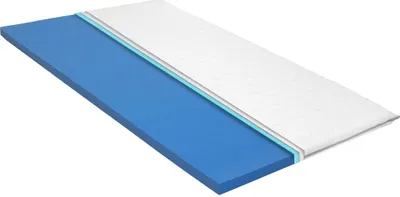 Immagine prodotto di vidaXL Topper per materasso 100x200 cm in memory foam viscoelastico 6 cm