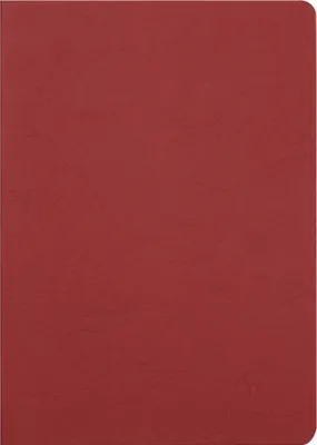 Produktbild von Clairefontaine 5x Age Bag Notizbuch A4, 48 Blatt blanko Rot 733002C
