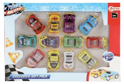 Image de Toi-Toys boite de 12 voitures a friction