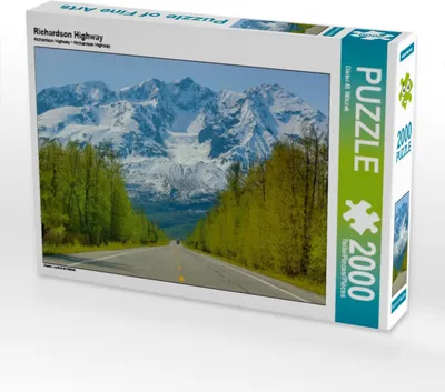 Produktbild von CALVENDO Puzzle Richardson Highway 2000 Teile Puzzle quer | 2000 Teile Lege-Größe 90x67cm Foto-Puzzle für glückliche Stunden