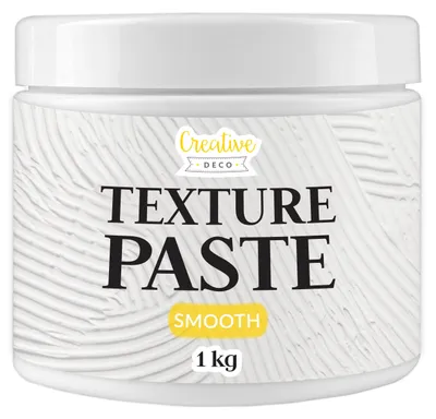 Productafbeelding van Creative Deco Structuurpasta met Gladde 1 kg, Witte