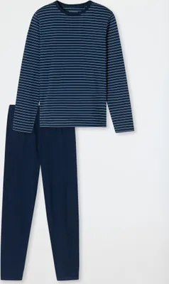 Produktbild von Schiesser Pyjama Admiral Blau gestreift