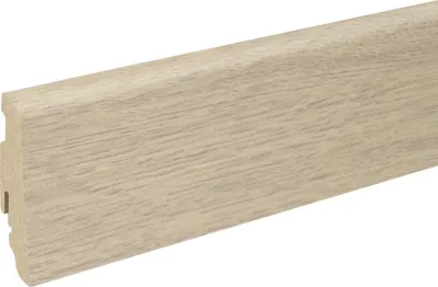 Produktbild von Neuhofer Fußleiste 240 cm 58 x 19 mm Traubeneiche