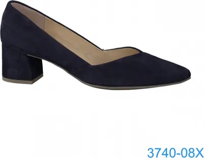 Produktbild von Paul Green Pumps 3740-083, Rauleder, Blau, Damen