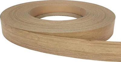 Produktbild von Kantenumleimer 4x500 cm - Wildeiche - Melamin Kantenband mit Schmelzkleber für stabile Möbelkanten - Umleimer für Schutz und dekorativen Abschluss von Möbelplatten - Furnierband zum Aufbügeln