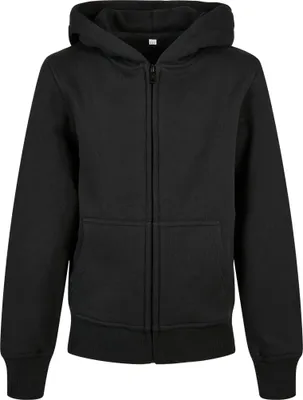 Produktbild von Build Your Brand Kids´ Organic Basic Zip Hoody