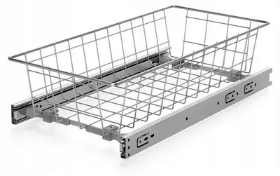 Produktbild von Nomet Schubladenkorb NOVUM 30 cm silberfarben