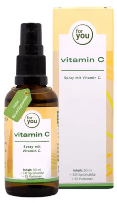 Produktbild von for you vitamin C spray