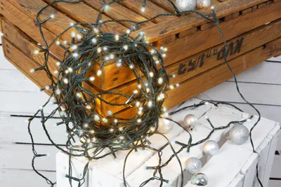 Immagine prodotto di Catena luminosa natalizia BIANCO FREDDO 4 m