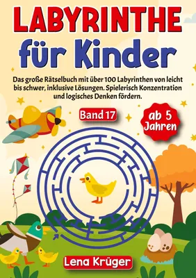 Produktbild von Labyrinthe für Kinder ab 5 Jahren - Band 17