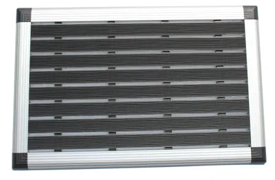 Immagine prodotto di Tappetino in alluminio, resistente, 40x60 cm, antiscivolo, ideale per l'ingresso