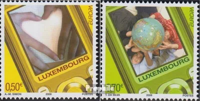 Produktbild von Briefmarken Luxemburg 2006 Mi 1709-1710 (kompl.Ausg.) postfrisch Europa