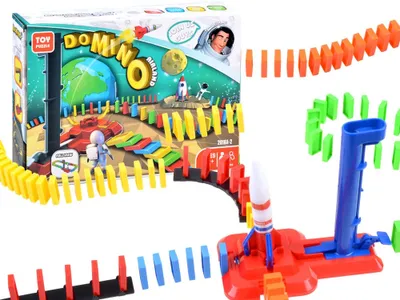 Produktbild von Space Dominoes Raketen-Lernspielzeug ZA3494