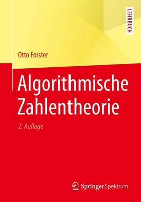 Zdjęcie produktu dla Algorithmische Zahlentheorie