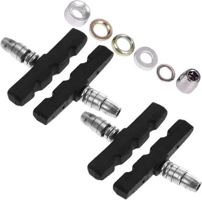 Zdjęcie produktu dla Klocki hamulcowe - czarne - 70 mm - Profesjonalne klocki hamulcowe V-brake - do rowerów górskich