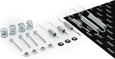 Produktbild von RIDEX Zubehörsatz Bremsbacken Zubehörsatz Bremsbacken 1502A0049 Hinten passend für PEUGEOT 206 Schrägheck (2A/C)