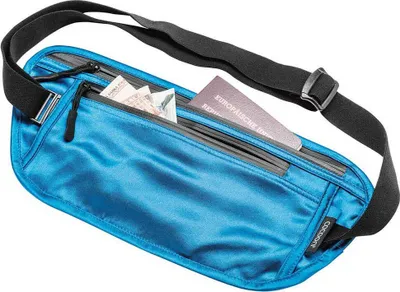 Zdjęcie produktu dla Cocoon Secret Waist Silk Wallet Blue Niebieski Jeden rozmiar