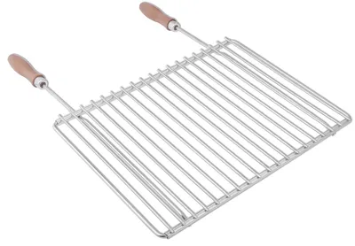 Immagine prodotto di Griglia in acciaio inox con larghezza regolabile 40-55x30cm