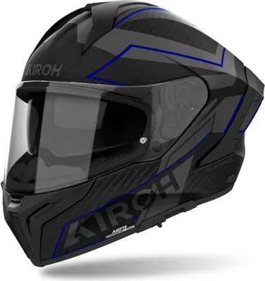 Zdjęcie produktu dla Kask AIROH Matryx Sentinel Blue Black Grey Matt rozmiar L