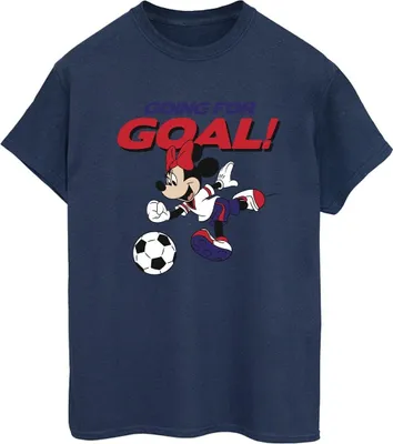 Produktbild von Disney - "Going For Goal" T-Shirt für Damen BI38663 (XXL) (Marineblau)
