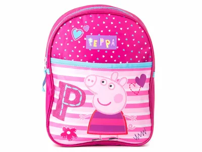 Produktbild von Peppa Pig Wutz Kinderrucksack Be Happy - Rosa mit glitzer