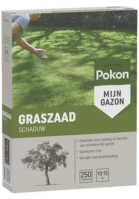 Productafbeelding van Pokon Graszaad schaduw met startvoeding 250 gr 10-15 m2