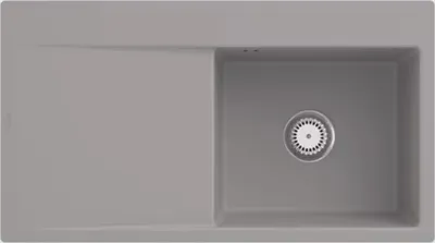 Produktbild von Villeroy & Boch Keramikspüle 33511FKD, Subway Style 50 Flat Flächenbündige Spüle - inkl.