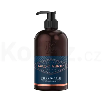 Obrázok produktu pre Gillette - King Beard & Face Wash Shampoo 350ml