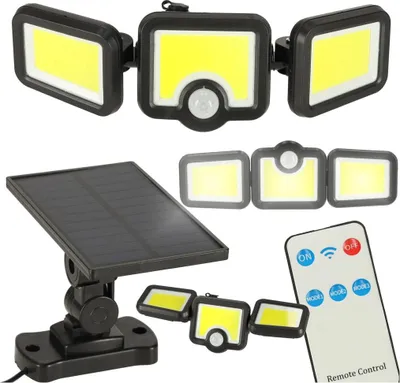 Immagine prodotto di Lampada solare a LED con sensore di movimento dal tramonto all'alba