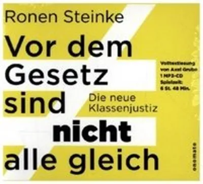 Produktbild von Vor dem Gesetz sind NICHT alle gleich