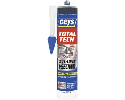 Produktbild von Ceys Total Tech Universal-Klebstoff Schwarz 290 ml