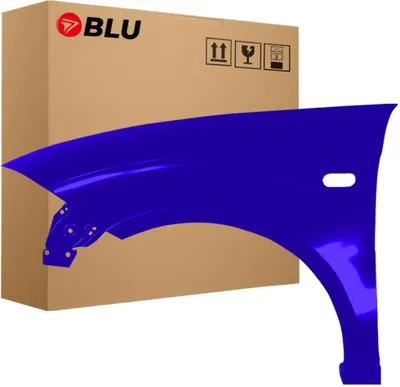 Obrázek produktu pro BLU Blatník náhrada pro Seat Toledo III 3 LS5S Levý Modrá BlauImperial | 2004-2009 | Přední | Lakovaný | Připravený k montáži