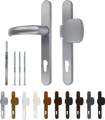 Premium Drückergarnitur Jupiter DHS 92mm - Oval - Griff-Knauf