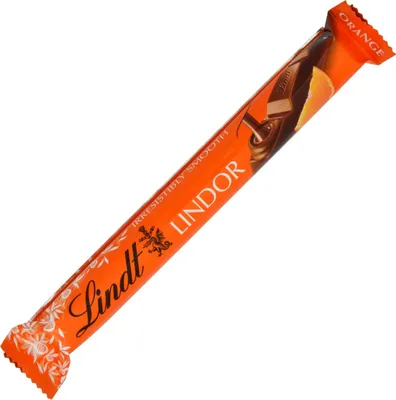 Obrázek produktu pro Čokoládová tyčinka Lindt Lindor s pomerančem a mlékem 38g