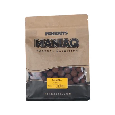 Zdjęcie produktu dla Mikbaits ManiaQ Boilie NutraKRILL 800g 20mm