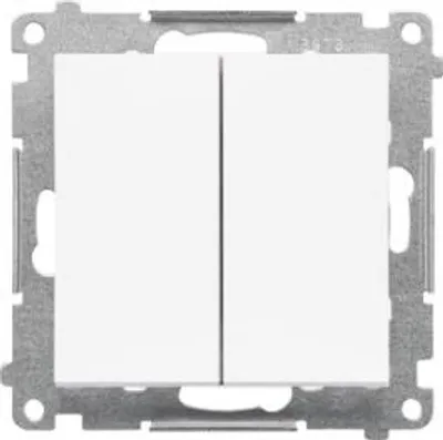Image de Interrupteur à bougie, blanc mat, Simon 55 TW5.01/111 Contact-Simon