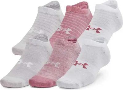 Produktbild von 6er Pack UNDER ARMOUR Essential Füßlinge Unisex 697 - pink elixir/pink elixir/halo gray XL (48-50)