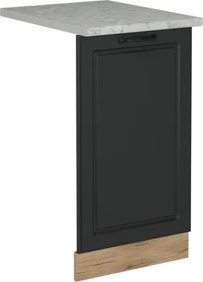 Produktbild von Geschirrspülblende Vicco R-Line Anthrazit Landhaus 45 cm , AP Marmor, Model 55144