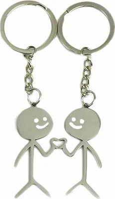 Image de Langue des signes Cœur Porte-clés Partenaire Cadeau Saint-Valentin