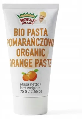 Obrázok produktu pre pomarančová pasta 75 g v kelímku na pečenie s kúskami pomaranča