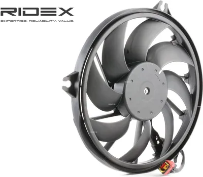 Produktbild von RIDEX 508R0008 Lüfter Motorkühlung Kühlerlüfter passend für PEUGEOT 206 Schrägheck (2A/C) Wasserkühler
