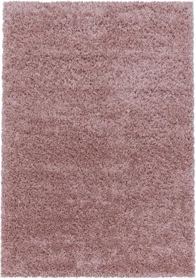 Produktbild von Hochflor Teppich Sima Läufer, Farbe: Rosa, Größe:80x150 cm